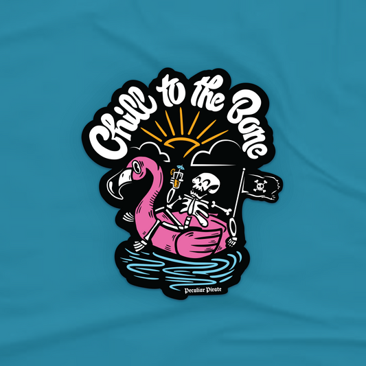 Chill to the Bone Sticker