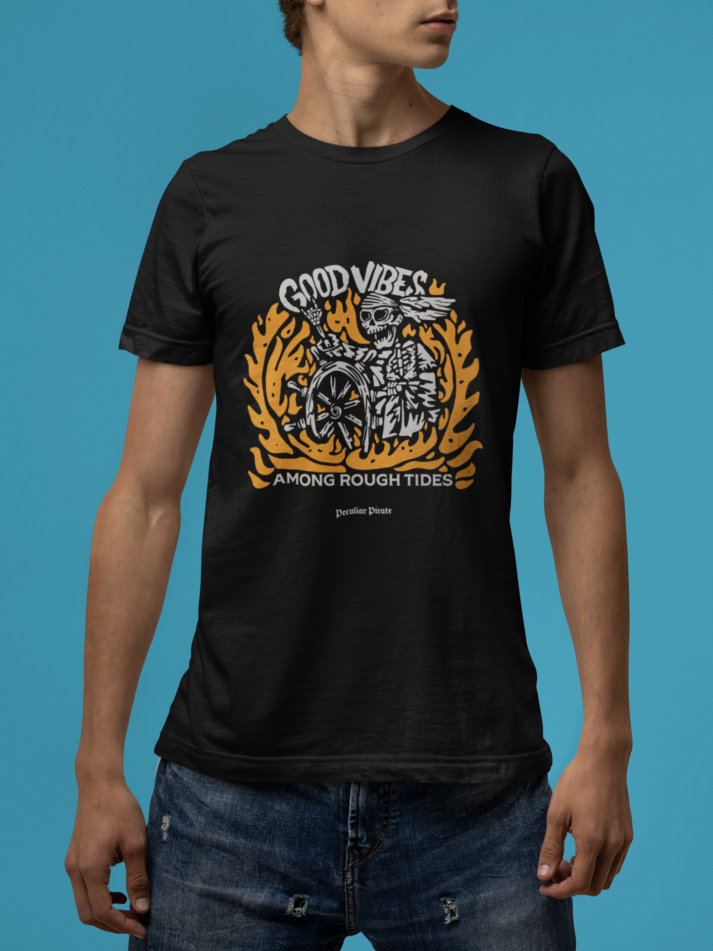 Good Vibes Among Rough Tides Tee