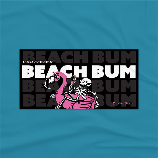 Bumper Sticker - Beach Bum