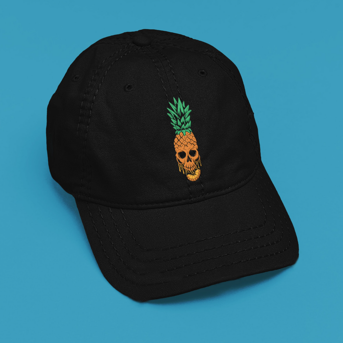 Pineapple Skull Dat Hat